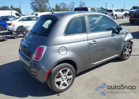 2012 Fiat 500 Pop from USA, damaged, VIN 3C3CFFAR8CT339807